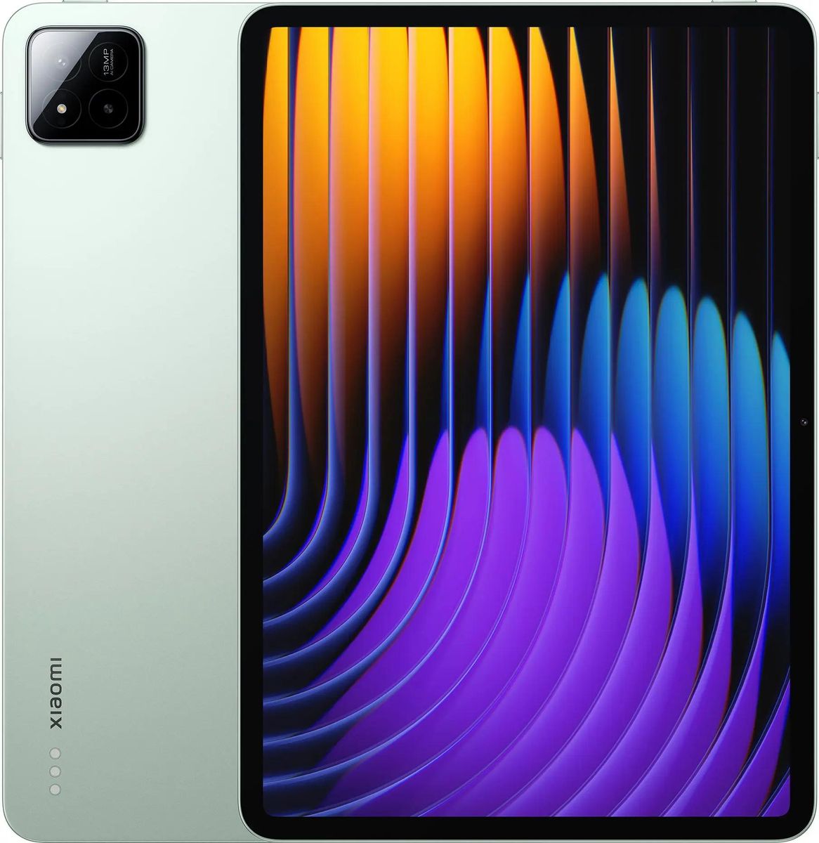 11.16" Планшет Xiaomi Pad 7 2410CRPCG 8/128 GB 7+ Gen 3 Wi-Fi, 3200 x 2136, 144Гц, Android 15, зеленый [62877]